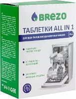 картинка Таблетки для посудомоечной машины BREZO 87466 Таблетки ALL IN 1 для посудомоечной машины от магазина Tovar-RF.ru