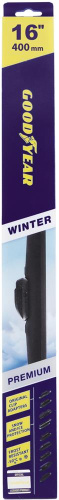 картинка щетка стеклоочистителя goodyear gy005316 winter premium 16''/40 см, 9 переходников от магазина Tovar-RF.ru являющимся официальным дистрибьютором в России картинка щетка стеклоочистителя goodyear gy005316 winter premium 16''/40 см, 9 переходников от магазина Tovar-RF.ru