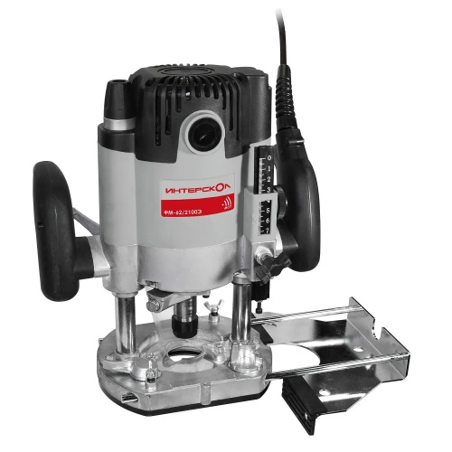 картинка ИНТЕРСКОЛ Фрезер ФМ-62/2100Э 2200Вт 25000об/мин макс.ход:62мм от магазина Tovar-RF.ru