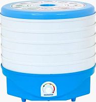 картинка сушилка для овощей renova dvn37-500/5 (в) белый/голубой renova dvn37-500/5 (в) белый/голубой от магазина Tovar-RF.ru