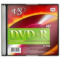 картинка диски vs dvd+r 4.7gb, 16x, slim case 5шт.(620519) от магазина Tovar-RF.ru