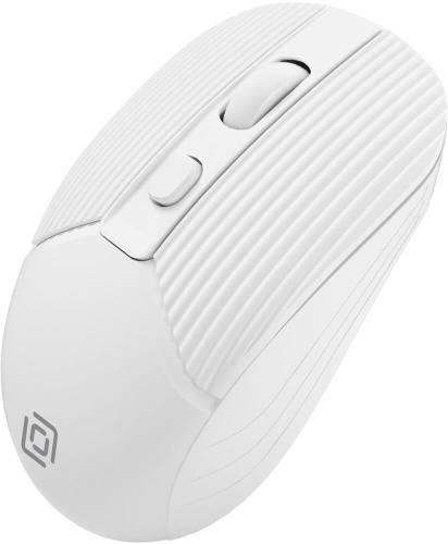 картинка oklick мышь 509mw white, оптическая, беспроводная, usb, белый [1885186] от магазина Tovar-RF.ru