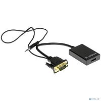 картинка cablexpert a-vga-hdmi-01 адаптер vga (m) + аудио-> hdmi (f), 0.15 м, питание от usb от магазина Tovar-RF.ru