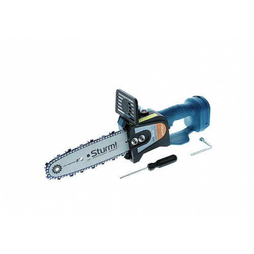 картинка Sturm! CSC1808BL Аккумуляторная цепная пила б/щ Sturm!, 18 В, 1BatterySystem, шина 20 см, без ЗУ и АКБ [CSC1808BL] от магазина Tovar-RF.ru