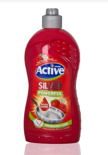 картинка Гель для мытья посуды ACTIVE Гель для мытья посуды "Клубника и малина", 500 мл Red (511301203) магазин Tovar-RF.ru являющийся официальным дистрибьютором в России картинка Гель для мытья посуды ACTIVE Гель для мытья посуды "Клубника и малина", 500 мл Red (511301203) от магазина Tovar-RF.ru