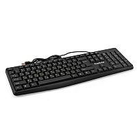 картинка exegate ex298364rus  клавиатура exegate smart k120 (usb, полноразмерная, влагозащищенная, 104кл., enter большой, длина кабеля 1,6м, черная, rtl) от магазина Tovar-RF.ru
