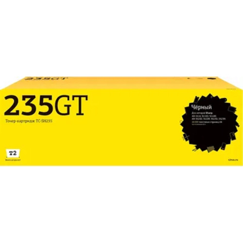 картинка t2 mx-235gt картридж tc-sh235gt для sharp ar-5618/20/23/mx-m182/202/232, (16 000стр.) магазин Tovar-RF.ru являющийся официальным дистрибьютором в России картинка t2 mx-235gt картридж tc-sh235gt для sharp ar-5618/20/23/mx-m182/202/232, (16 000стр.) от магазина Tovar-RF.ru