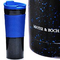 картинка термокружка mayer&boch 27492 черный/синийот магазина Tovar-RF.ru