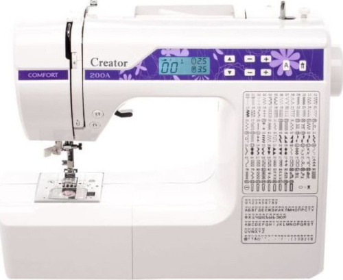 картинка швейная машина comfort 200a магазин Tovar-RF.ru являющийся официальным дистрибьютором в России картинка швейная машина comfort 200a от магазина Tovar-RF.ru