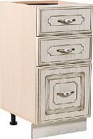 картинка Кухонный модуль БИТЕЛ АНЖЕЛИКА СТР 400/3 фасад ясень/патина, каркас дуб молочный БИТЕЛ АНЖЕЛИКА СТР 400/3 фасад ясень/патина, каркас дуб молочный от магазина Tovar-RF.ru