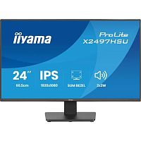 картинка lcd iiyama 23.8" x2497hsu-b1 черный {ips 1920x1080 120hz 4ms 350cd hdmi displayport usb m/m pivot} от магазина Tovar-RF.ru