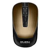 картинка беспроводная мышь sven rx-380w античная бронза (2,4 ghz, 3+1кл. 800-1600dpi, блист.) от магазина Tovar-RF.ru