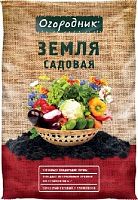 картинка Торфяная продукция ОГОРОДНИК Грунт Садовая земля 60л от магазина Tovar-RF.ru