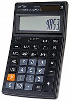 картинка Бухгалтерский калькулятор PERFEO (PF_B4853) бухгалтерский, 12-разр., черный от магазина Tovar-RF.ru