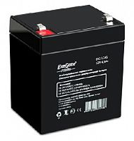 картинка аккумулятор exegate exg1245 аккумулятор 12в/4.5ач, клеммы f1 универсальные от магазина Tovar-RF.ru