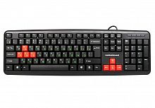 картинка клавиатура nakatomi kn-02u usb черный-красный от магазина Tovar-RF.ru