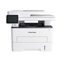 картинка pantum bm5106fdn/ru, p/c/s/f, mono laser, a4, 40 ppm (max 100000 p/mon), 1.2 ghz, 1200x1200 dpi, 512 mb ram, duplex, dadf50, paper tray 250 pages, usb, lan,touch screen, start. cartridge 6000 pages от магазина Tovar-RF.ru
