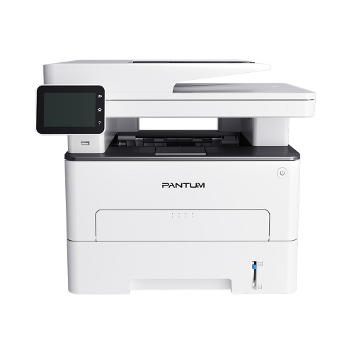 картинка pantum bm5106fdn/ru, p/c/s/f, mono laser, a4, 40 ppm (max 100000 p/mon), 1.2 ghz, 1200x1200 dpi, 512 mb ram, duplex, dadf50, paper tray 250 pages, usb, lan,touch screen, start. cartridge 6000 pages от магазина Tovar-RF.ru
