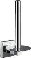картинка GFMARK 84008 Держатель для туалетной бумаги и бумажного полотенца, на квадратном основании, ВЕРТИКАЛЬНЫЙ, цвет ХРОМ от магазина Tovar-RF.ru