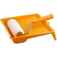 картинка Набор STAYER Валик "ПОРОЛОН" с ванночкой, 240мм [2-05438-24] от магазина Tovar-RF.ru