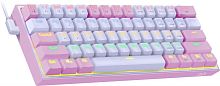 картинка клавиатура redragon (70672) fizz радужн,61 клав,тих,бело-розов. redragon (70672) fizz радужн,61 клав,тих,бело-розов. от магазина Tovar-RF.ru