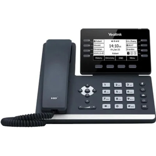 картинка yealink sip-t53w sip-телефон, экран 3.7", 12 sip аккаунтов, wi-fi, bluetooth, opus, 8*blf, poe, usb, gige, без бп магазин Tovar-RF.ru являющийся официальным дистрибьютором в России картинка yealink sip-t53w sip-телефон, экран 3.7", 12 sip аккаунтов, wi-fi, bluetooth, opus, 8*blf, poe, usb, gige, без бп от магазина Tovar-RF.ru