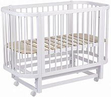 картинка кроватка polini кроватка детская kids simple 350, белый (1 кор.) polini кроватка детская kids simple 350, белый (1 кор.) от магазина Tovar-RF.ru