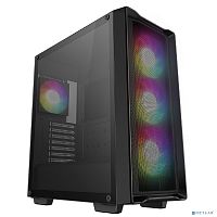 картинка корпус deepcool cc560 mesh v2 черный без бп atx 4x120mm 5x140mm 2xusb3.0 audio bott psu от магазина Tovar-RF.ru