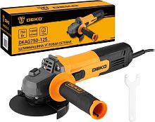 картинка Углошлифовальная машина DEKO DKAG750-125, 125мм, 750 Вт 080-1007 DEKO DKAG750-125, 125мм, 750 Вт 080-1007 от магазина Tovar-RF.ru