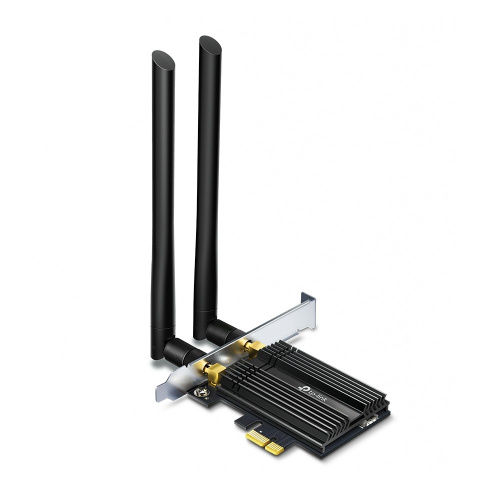 картинка tp-link archer tx50e ax3000 wi-fi 6 bluetooth 5.3 адаптер pci express от магазина Tovar-RF.ru