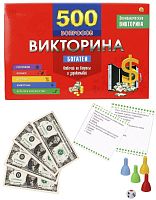 картинка настольные игры рыжий кот викторина 500 вопросов. богатеи (арт. ин-4926) от магазина Tovar-RF.ru