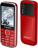 картинка телефон мобильный maxvi p30 red от магазина Tovar-RF.ru