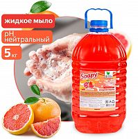 картинка  CLEAN&GREEN Жидкое мыло "Soapy" Light "Грейпфрут" 5 л. Clean&Green CG8231 от магазина Tovar-RF.ru