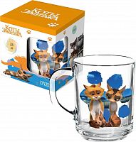 картинка Кружка ND PLAY 308591 Кружка "Коты Эрмитажа", Ночные коты (в подарочной упаковке), мал., 230 мл, стекло от магазина Tovar-RF.ru