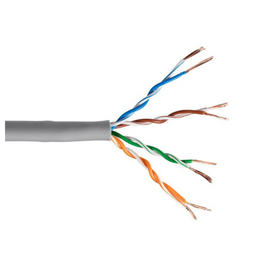 картинка 5bites ut5725-100a кабель  utp / stranded / 5e / 24awg / cca / pvc / 100m от магазина Tovar-RF.ru