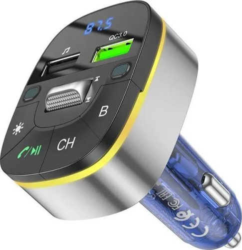 картинка азу hoco (6931474789082) e71 crystal transparent discovery edition qc3.0 car bt fm темно-синий от магазина Tovar-RF.ru