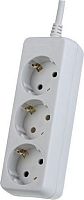 картинка Удлинитель PERFEO (PF_A4686) "POWERMATE" - 3 роз - 1,5м - белый от магазина Tovar-RF.ru