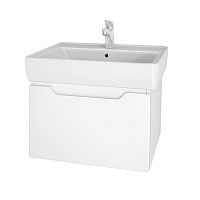картинка Тумба TINY, 60 см, подвесная, 1 ящик, белый глянец от магазина Tovar-RF.ru