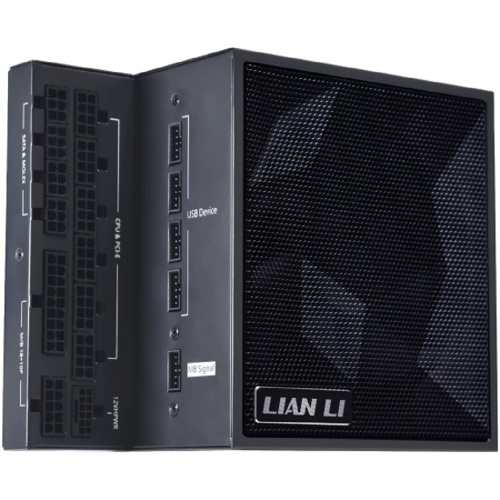 картинка Lian Li  Блок питания  EG0850 / Black / ATX 3.1, 850W, 80 PLUS Platinum, PCIe 5.1, APFC, USB HUB, 120mm FDB Fan, Fully Modular / G9P.EG0850.BE00.RU от магазина Tovar-RF.ru