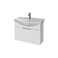 картинка Тумба LAGUNA, 65 см, подвесная, 1 ящик, белый глянец от магазина Tovar-RF.ru