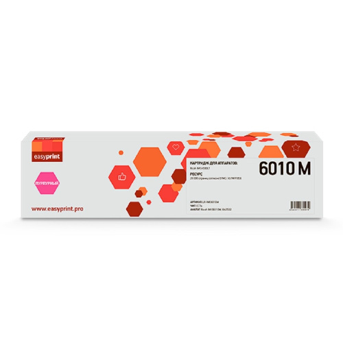 картинка тонер-картридж easyprint lr-imc6010m для ricoh im c4500lt (28000стр.) пурпурный, с чипом, 842532 от магазина Tovar-RF.ru