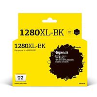картинка t2  lc-1280xbk картридж (ic-b1280xl-bk)  струйный для brother mfc-j5910dw/j6510dw/j6710dw/j6910dw, черный от магазина Tovar-RF.ru
