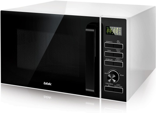 картинка микроволновая печь bbk 25mwc-992t/wb белый/черный bbk 25mwc-992t/wb белый/черный от магазина Tovar-RF.ru