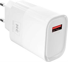 картинка сзу more choice (4620202553379) nc09 сзу 1usb 3.0a qc3.0 15w , белый от магазина Tovar-RF.ru