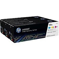 картинка hp u0sl1am картридж, cyan/magenta/yellow { laserjet pro 200 color m251/m251n/m251nw/m276/m276n/m276nw, (1800стр.), (cf211a + cf212a + cf213a)} от магазина Tovar-RF.ru