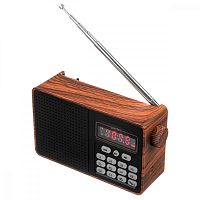 картинка perfeo радиоприемник цифровой alpinist next fm+ 70-108мгц/ mp3/ bluetooth 5.3/ 18650/ коричневый от магазина Tovar-RF.ru