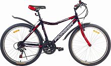 картинка велосипед pioneer optima 26"/18" black-red-whiteот магазина Tovar-RF.ru