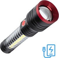 картинка фонарь ручной космос koc132lit черный/красный космос koc132lit черный/красныйот магазина Tovar-RF.ru