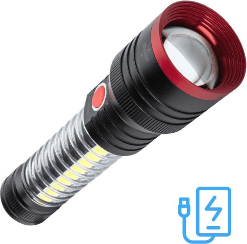 картинка фонарь ручной космос koc132lit черный/красный космос koc132lit черный/красныйот магазина Tovar-RF.ru