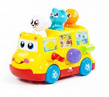 картинка игрушка полесье игрушка развивающая "школьный автобус" (в коробке) 77080 от магазина Tovar-RF.ru